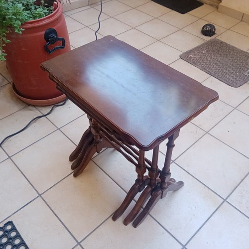 Granny's vintage nesting tables set of 3, used