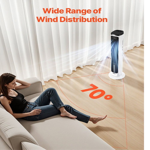 Vevor 40" Tower Fan with Remote Control and Timer new