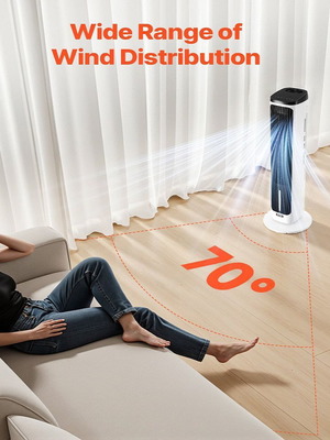 Vevor 40" Tower Fan with Remote Control and Timer new