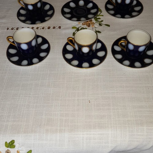 Rosenthal Bavaria coffee cups and saucers set, like new, 5 cups 6 saucers