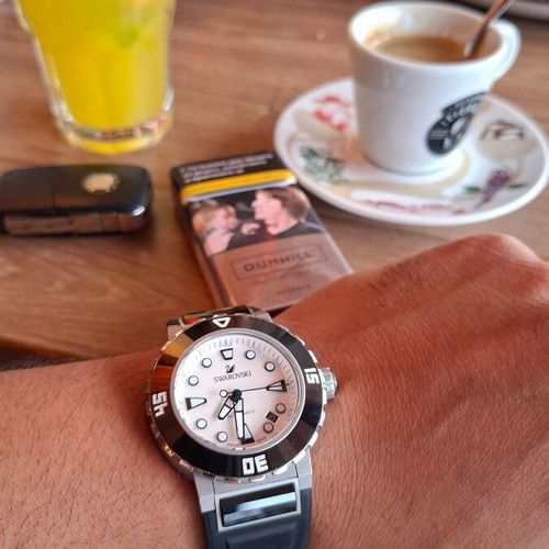 Swarovski Octea Abyssal Automatic men's watch like new, 44mm