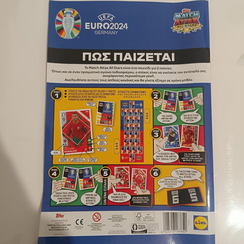 Euro 2024 Album for Cards new