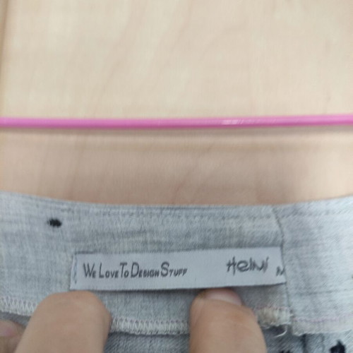 Helmi women's skirt like new, light gray, size M