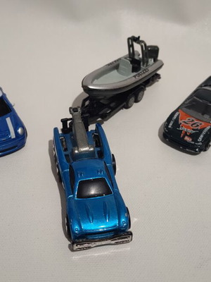 Αυτοκινητάκια Hot Wheels Maisto Majorette μεταχειρισμένα, σετ 5, κλίμακας 1:64