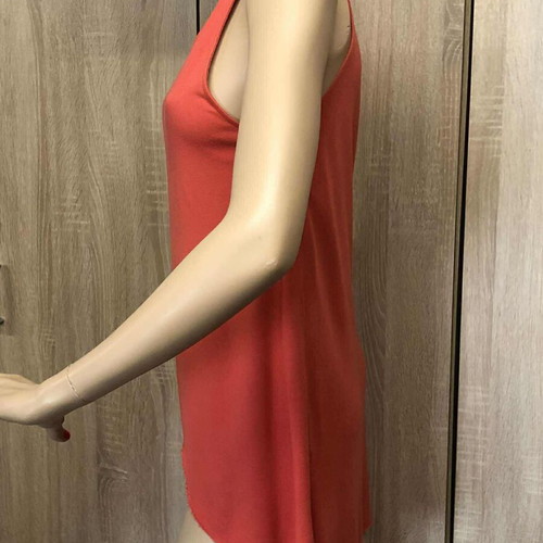Basics long blouse like new, size S/M, red