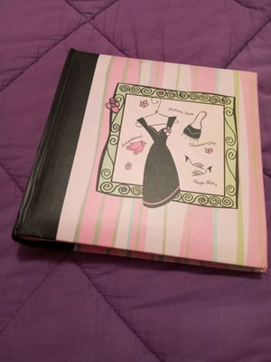 Photo album for girl like new with small crease