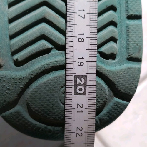 Summer shoes for boys used, dinosaur style, green sandals