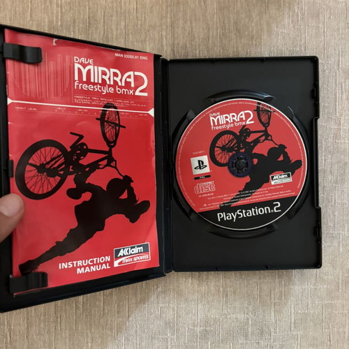 Dave Mirra Freestyle BMX 2 PlayStation 2 PS2 English complete non-working
