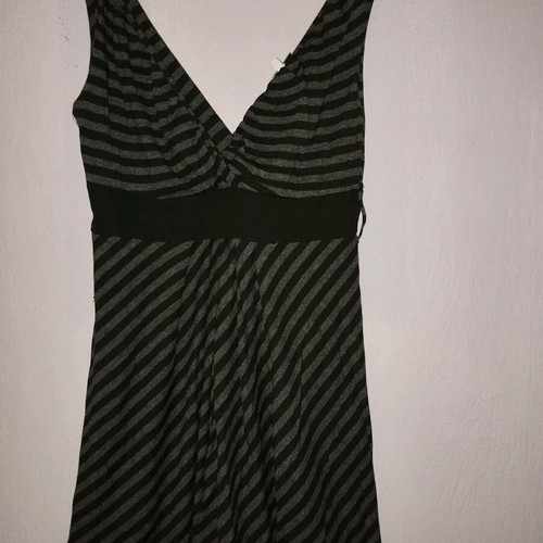 New Look blouse dress like new, black/grey, size M