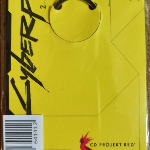 Cyberpunk 2077 Collector's Edition keychain new collectible