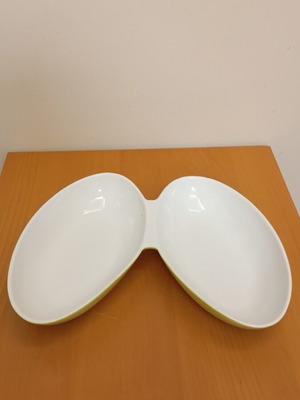 Porcelain double ordeviera two-section