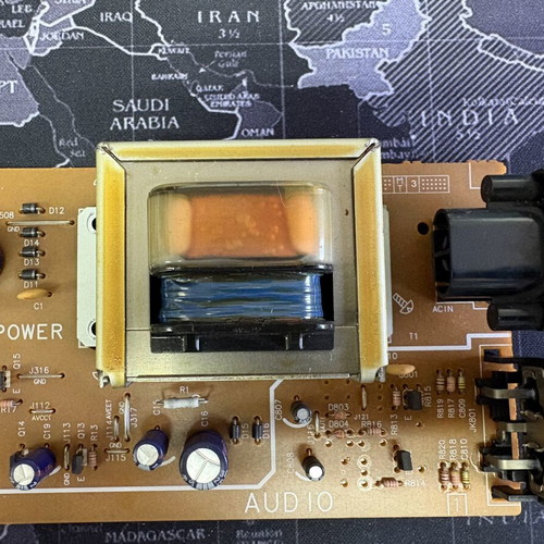 Κεντρική πλακέτα Technics SL-PG380A μεταχειρισμένη για επισκευή CD player