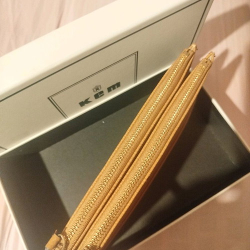 KEM wallet new beige from Greek brand