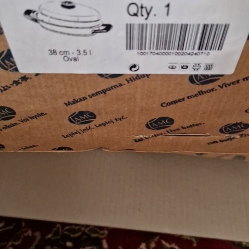 Amc 10L pot new with Visiotherm