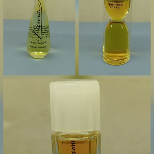 Laura Biagiotti set of 3 miniatures new, authentic