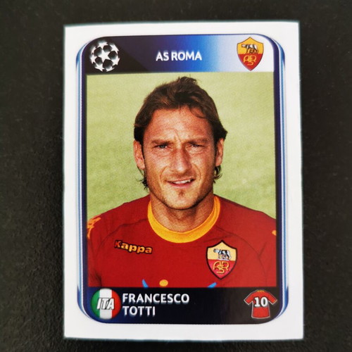 Francesco Totti Panini UEFA Champions League 2010-2011 Sticker