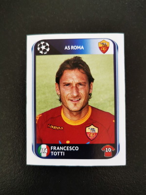Francesco Totti Panini UEFA Champions League 2010-2011 Sticker