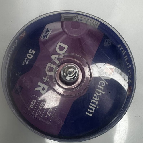 DVD-R discs new, blank pack