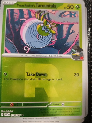 Ascended Heroes Pokémon Card like new, symbol 018