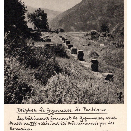 Collectible postcards pack of 11 old archaeological treasures theme