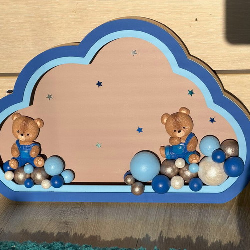 Children's lamp custom made with Paw Patrol characters