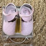 Chicco Baby Shoes Size 19 Pink with Soft Fabric Sole