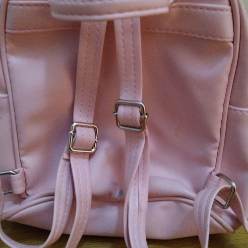 Small children's bag with small mark on back
