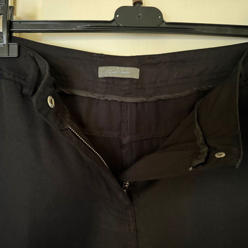 Axel Black Women's Cargo Pants Tencel Size 42 Like New