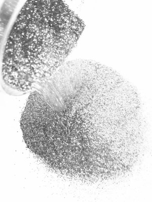 Decorative Sparkle Glitter Silver 50gr new