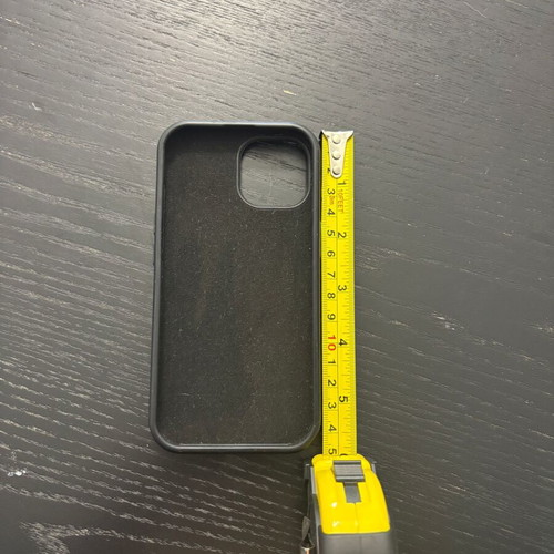 iPhone 15 Silicone Case black, like new