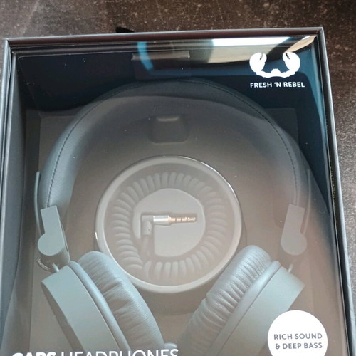 Fresh 'n Rebel Ενσύρματα On-ear Ακουστικά Caps 2 Ice Grey Καινούργια