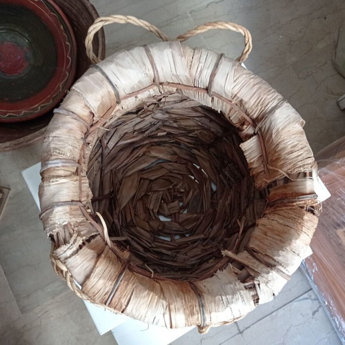 Decorative basket used for magazines