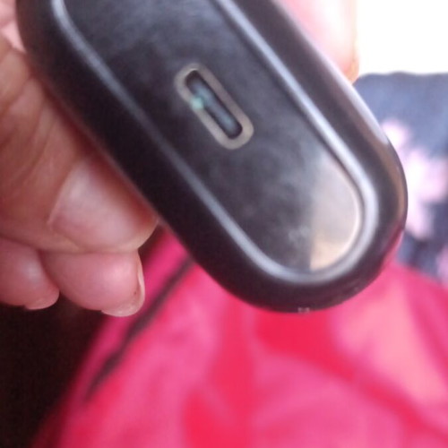 Headphone cases used, pack of two, blue silicone and black