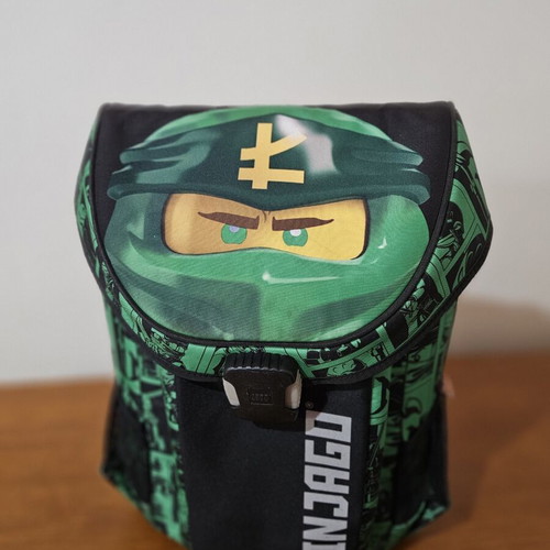 LEGO Ninjago School Backpack Green Ninja Lloyd like new