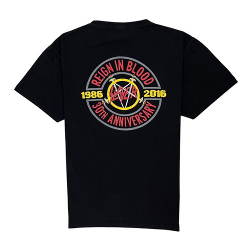 Slayer 30th Anniversary metal men's t-shirt like new, size L