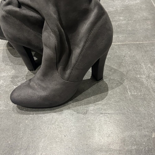 Steve Madden over-the-knee boots like new, black and grey, size 40