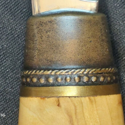 Marttiini Finnish knife new, collectible with bronze eagle handle