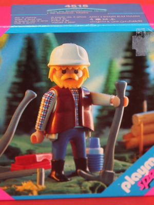 Playmobil Special No 4515 Lumberjack new