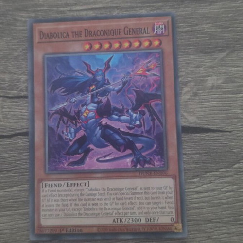 Diabolica the Draconique General Yu-Gi-Oh! card