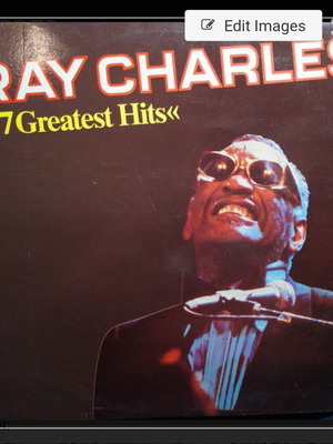 Ray Charles 17 Greatest Hits LP used, blues