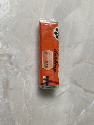 Melo Orange Chewing Gum Pack sealed vintage 1970s Darling