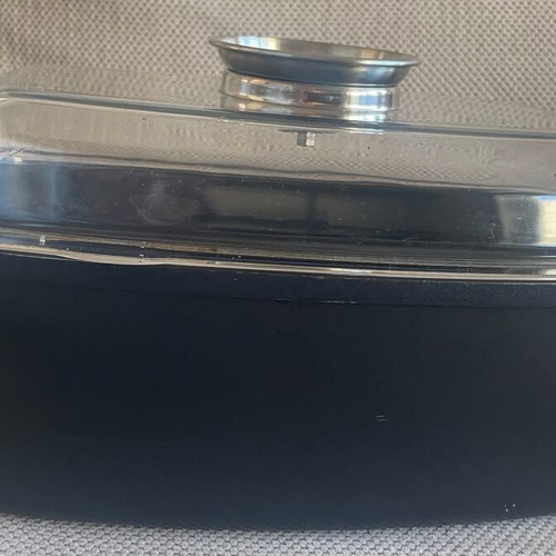 Bergner Roaster with Glass Lid used