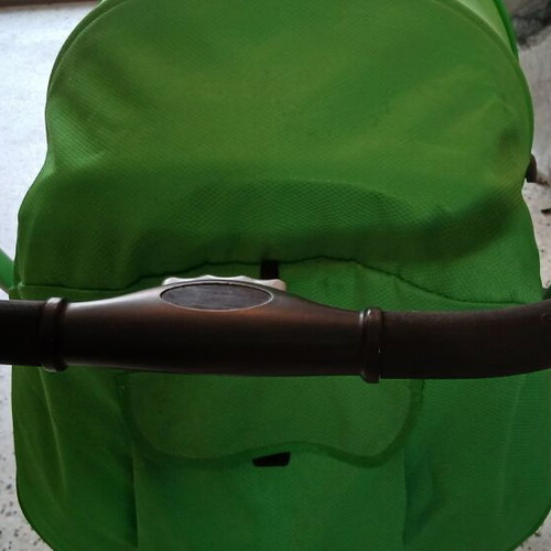Beboulino Baby Stroller like new with adjustable handle and footmuff