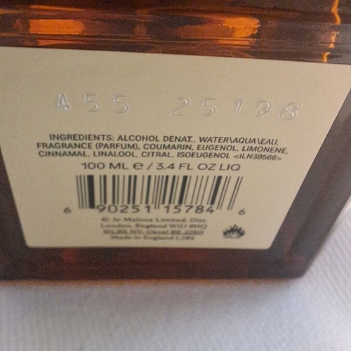 Jo Malone Ginger Biscuit Limited Edition 100ml new