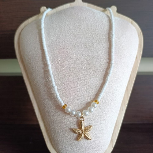 Summer starfish necklace