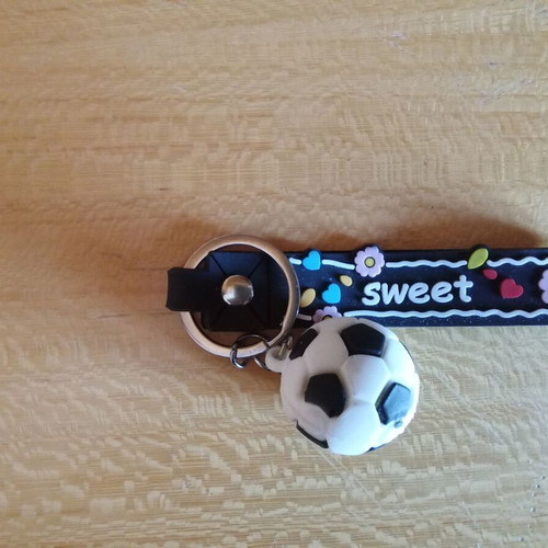 Soccer ball keychain like new