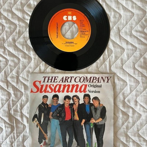 The Art Company Susanna 7" 45rpm vinyl single like new