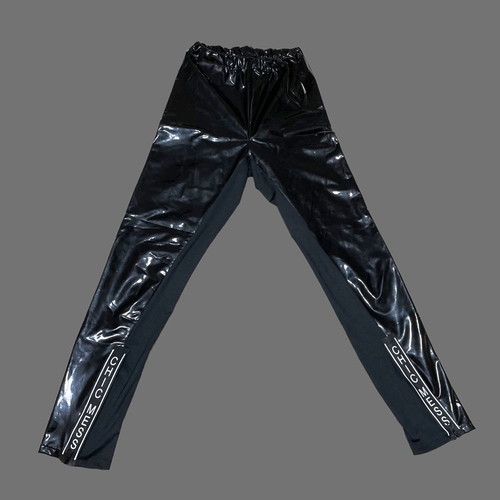 Vinyl leggings used black Chic Mess