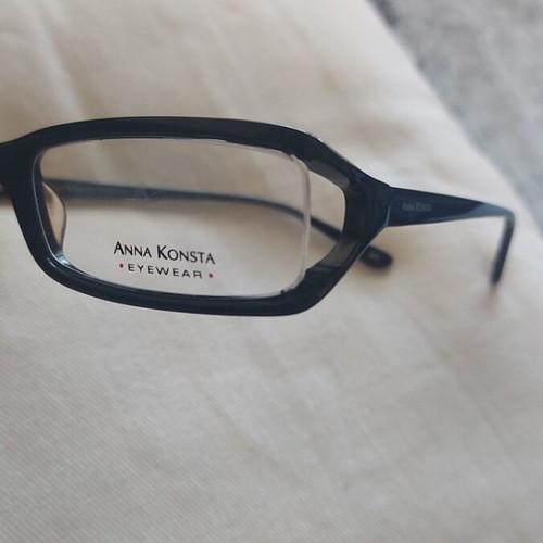 Anna Konsta Black Optical Frame Like New