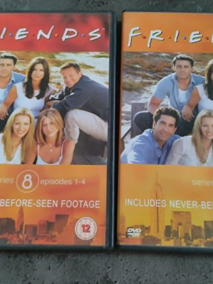 Friends Σεζόν 8 DVD σε άριστη κατάσταση, επεισόδια 1-8